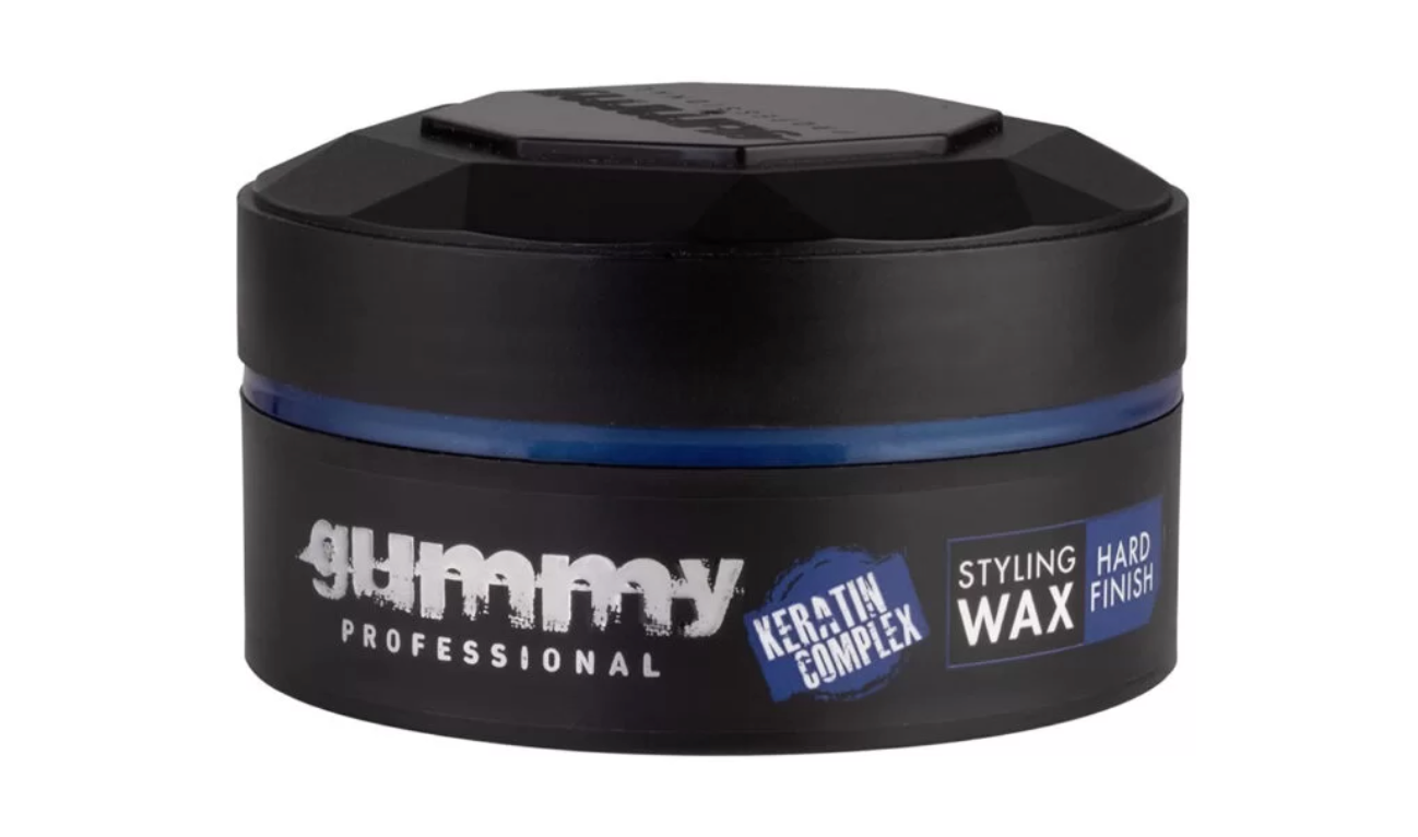 Gummy hard finish Styling Wax - blue