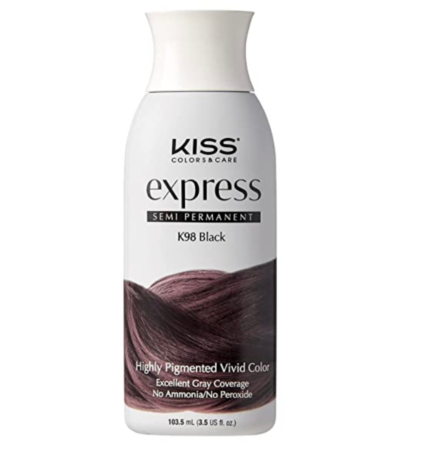 Kiss Express semi-permanent Color K98 black