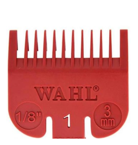 Wahl Color Coded Clipper Guide #1 – #3114-603 Red 1 pc guard