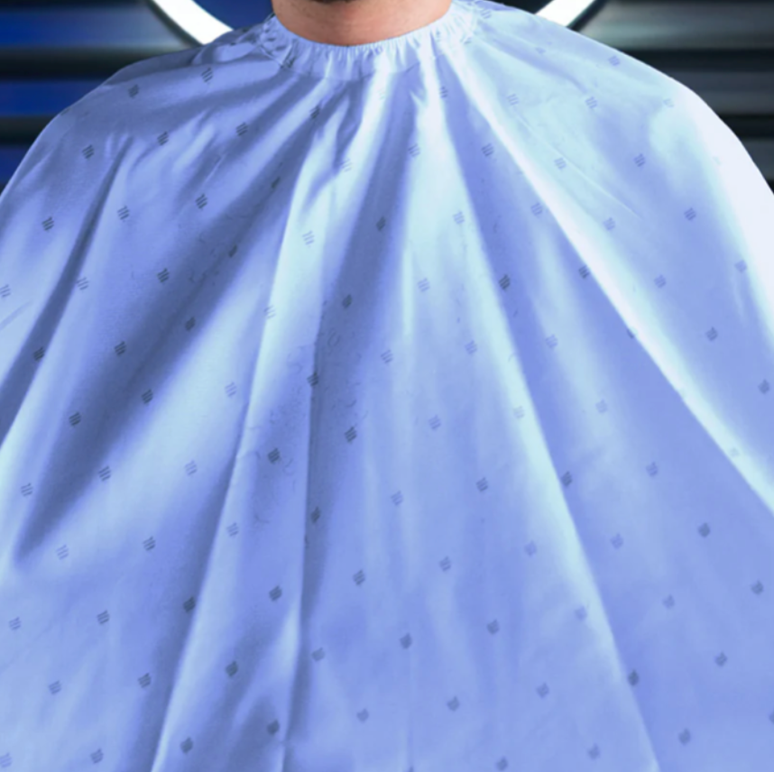 Barber Strong barber Cape Arctic Blue