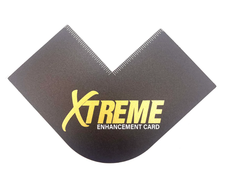 XTREME Enhancement Card, Color spray edge liner card for Barber, Salon, Home use