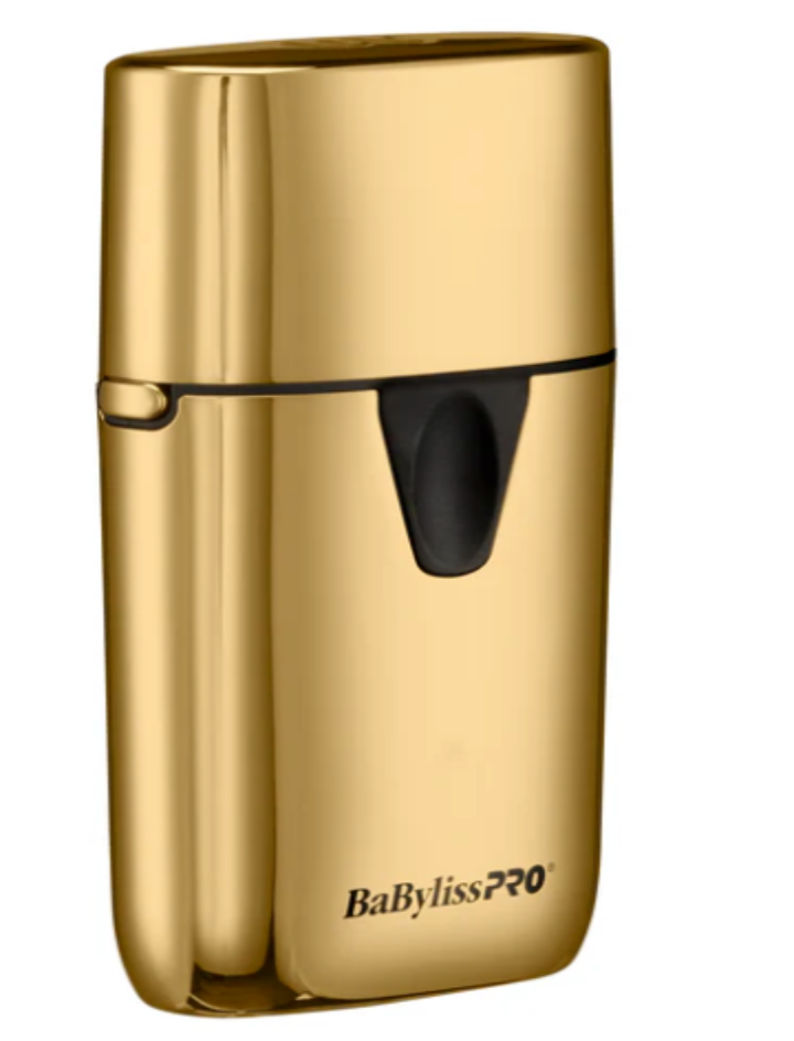 BaBylissPRO UV Disinfecting Gold Single Foil Shaver – kills 99.9% of bacteria – FXLFS1G