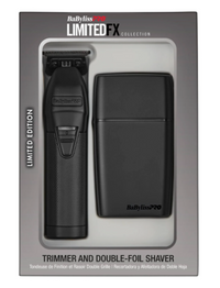 BabylissPro LimitedFX Collection Edition Mat Black Clipper and Trimmer #FXDUOCTMB
