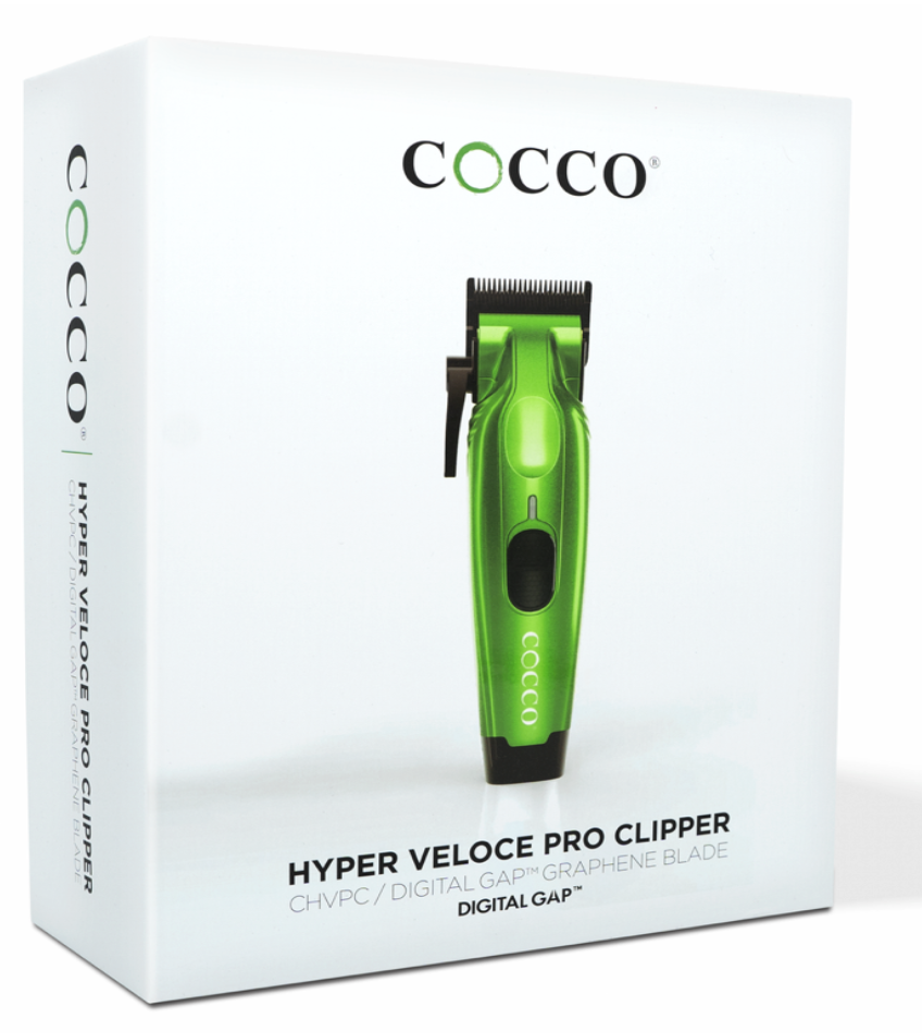 Cocco Hyper Veloce Professional Brushless High Torque Cordless Clipper – Green