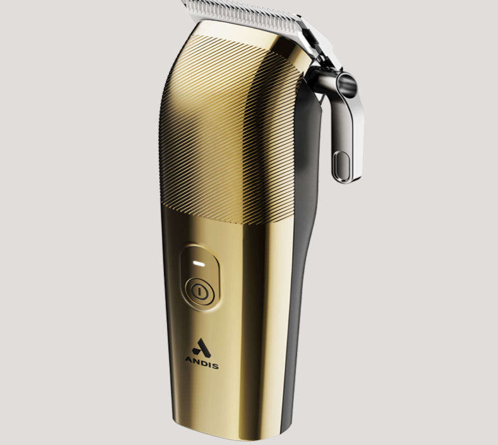 ANDIS ENVY II PREMIER CORDLESS CLIPPER WITH PHAZE BLADE – GOLD