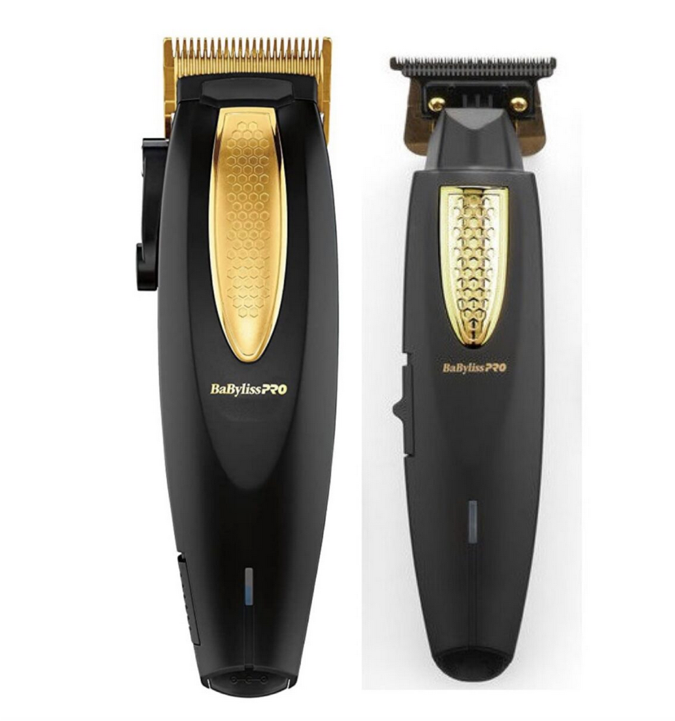 BaBylissPRO LithiumFX+ Cordless Clipper & Trimmer Combo FX673N clipper & FX773N