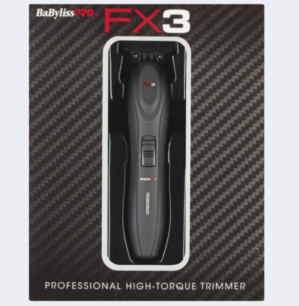 Babylisspro Black FX3 Collection – Clipper, Trimmer, Shaver & travel case