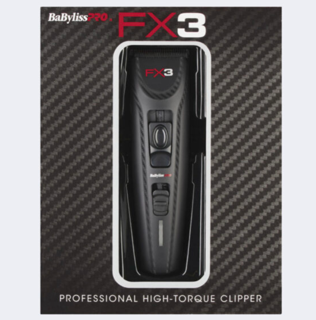 Babylisspro Black FX3 High Torque Cordless Clipper FXX3CB