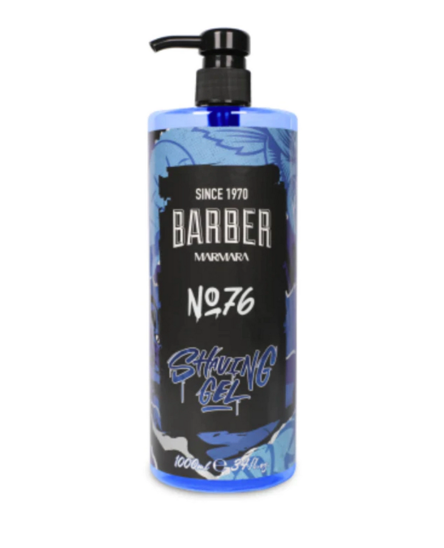 Marmara Barber Shaving Gel #76 – 1000ml – Blue 