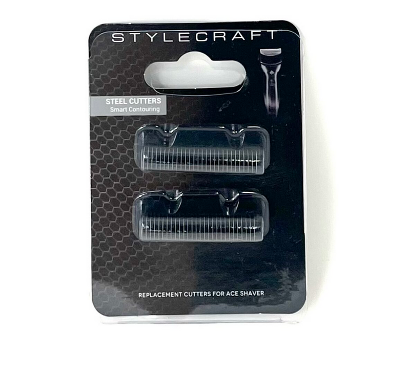 StyleCraft Ace Shaver Smart Contouring Replacement Steel Cutters