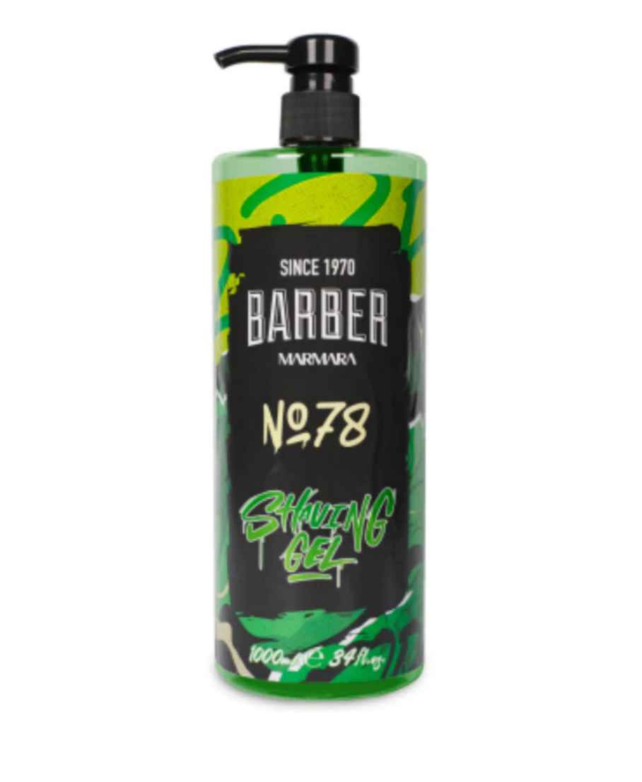 Marmara Barber Shaving Gel #78 – 1000ml – Green