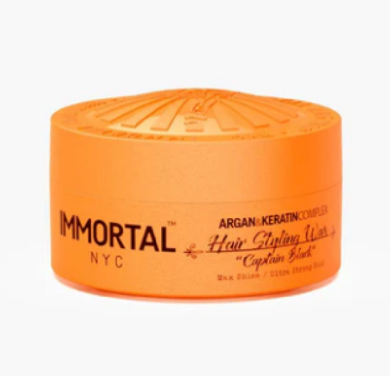 Immortal NYC Argan & Keratin ”Captain Black” Hair Styling Wax