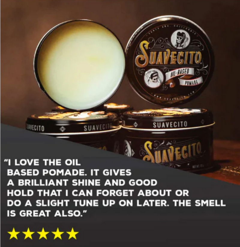 Suavecito Oil Based Pomade 3oz