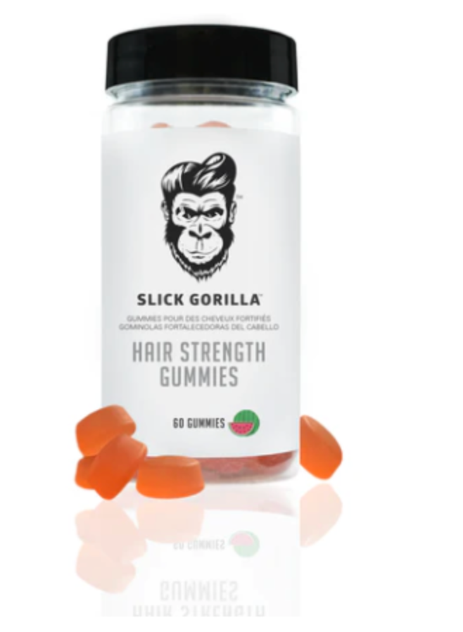 SLICK GORILLA Hair Strength Biotin Gummies – 60ct