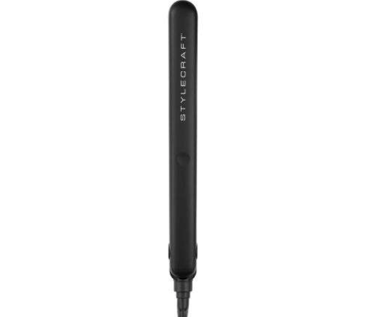 Stylecraft S|C stay-temp flat iron – professional 1″ inch flat iron with titanium plates – SC717B