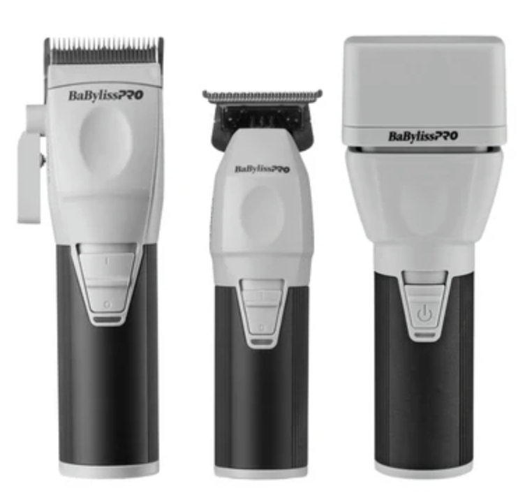 BabylissPRO CoreFX Clipper & Trimmer & Double Foil Shaver Value Set #FXCLCPK3