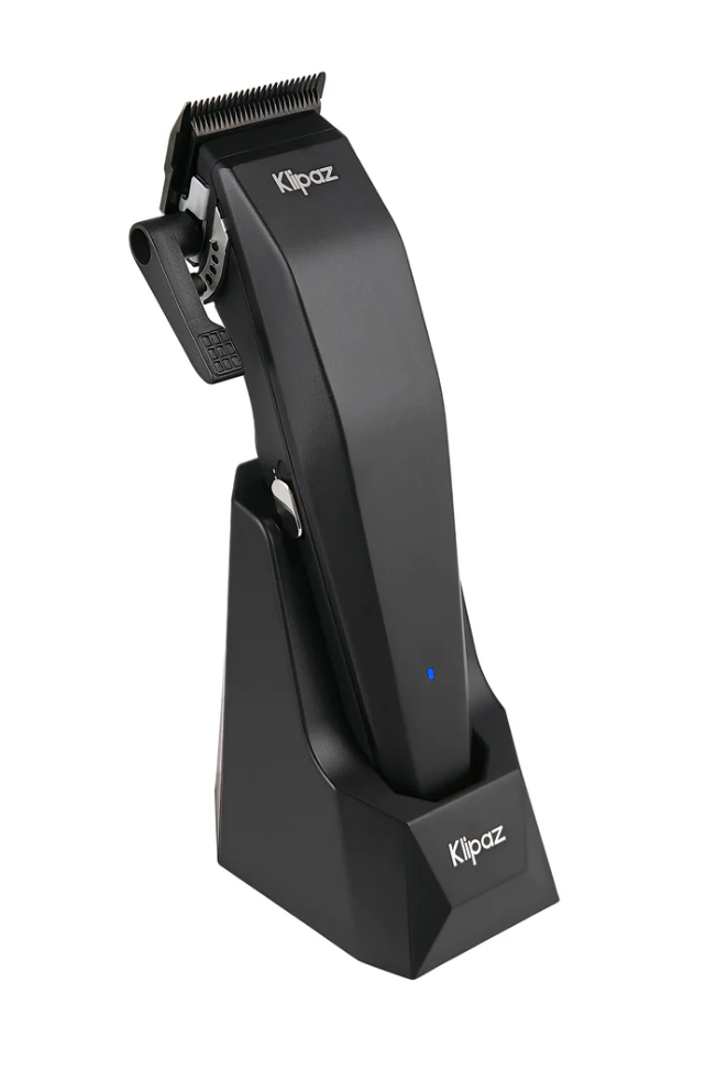 Klipaz MC1 Cordless Clipper black with Charging Base