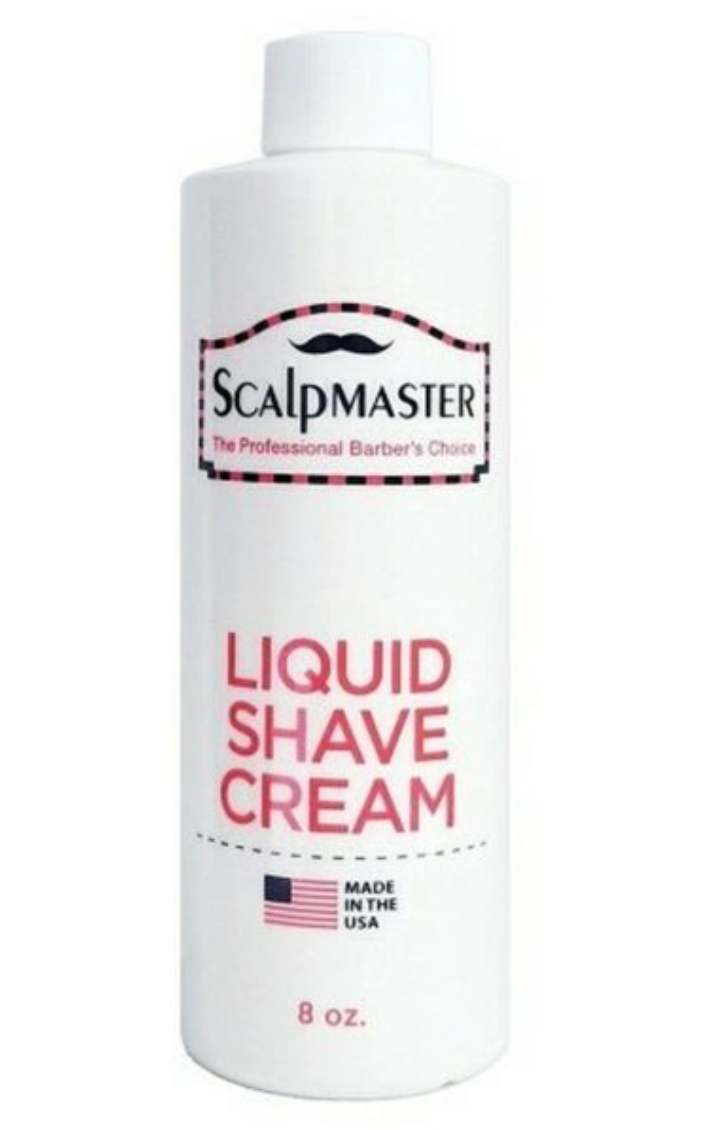 Scalpmaster Liquid Shave Cream 8 oz