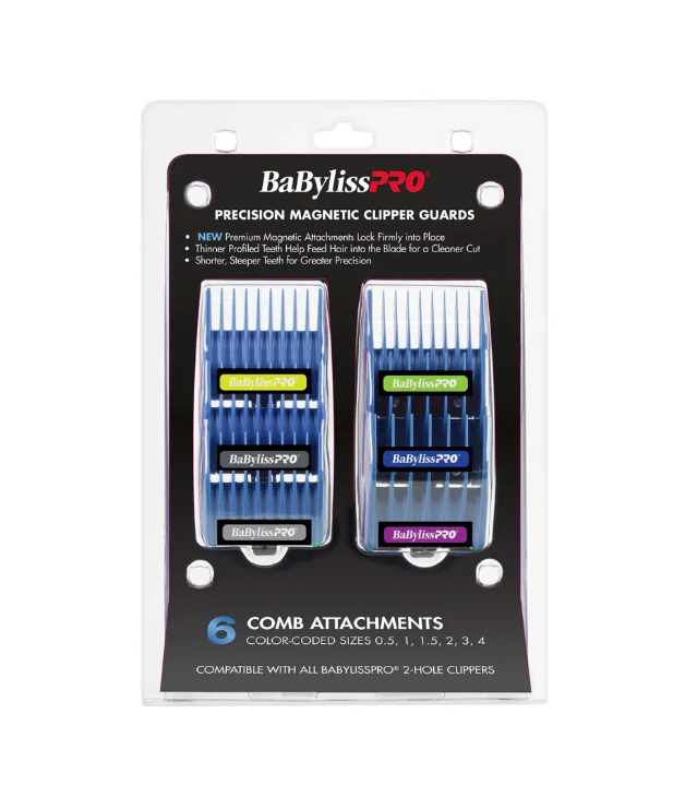 BabylissPro FX Precision Clipper Magnetic Guards #FXPCMG