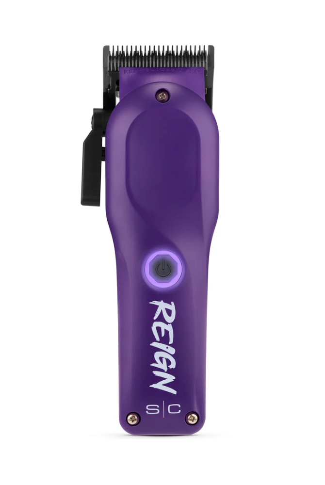 StyleCraft Reign EON Digital Brushless Motor Cordless Clipper - Purple (SC620P)
