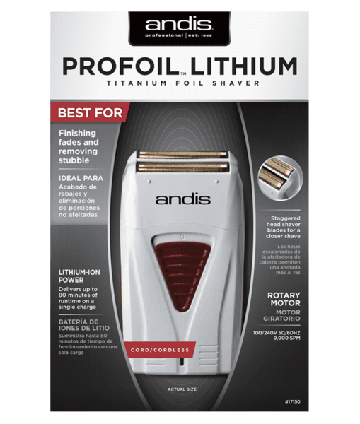 Andis ProFoil Lithium Titanium Foil Shaver
