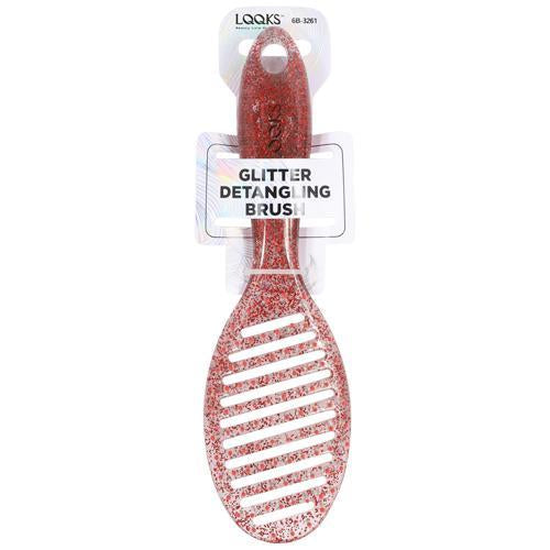 Looks glitter detangling brush