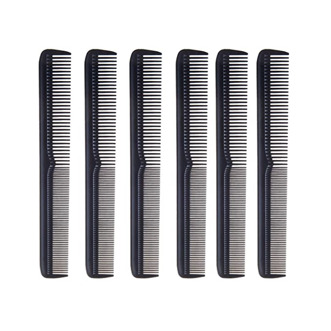 Diane 7” barber comb 12 pack D52