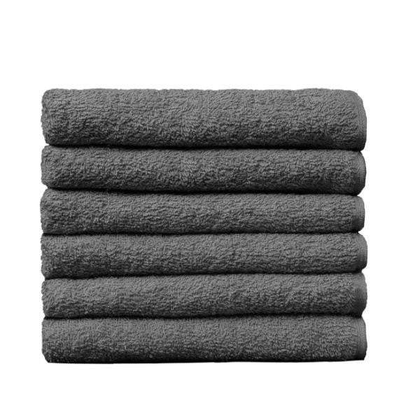 Diane Stain Resistant Black Towels 12 Pack