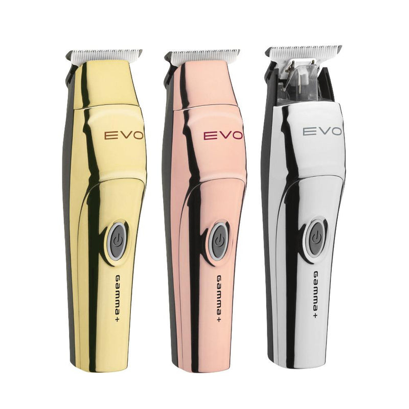 Gamma + Italia Evo cordless Trimmer - updated edition with the ultimate T-blade