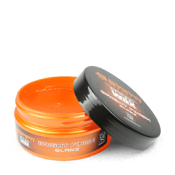 Gummy bright finish Styling Wax - orange 