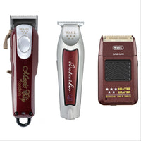 Wahl Pro 2pc Combo – Detailer li Cordless, 5 Star Foil Shaver.