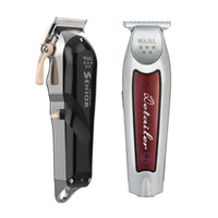 Wahl Pro 2pc Combo – Detailer li Cordless, 5 Star Foil Shaver.