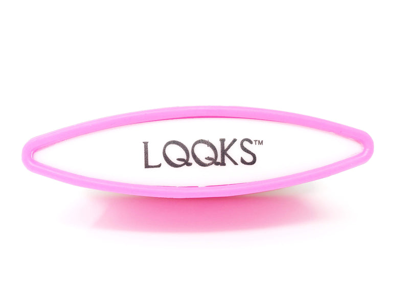 Looks oval Barber Brush duster pink