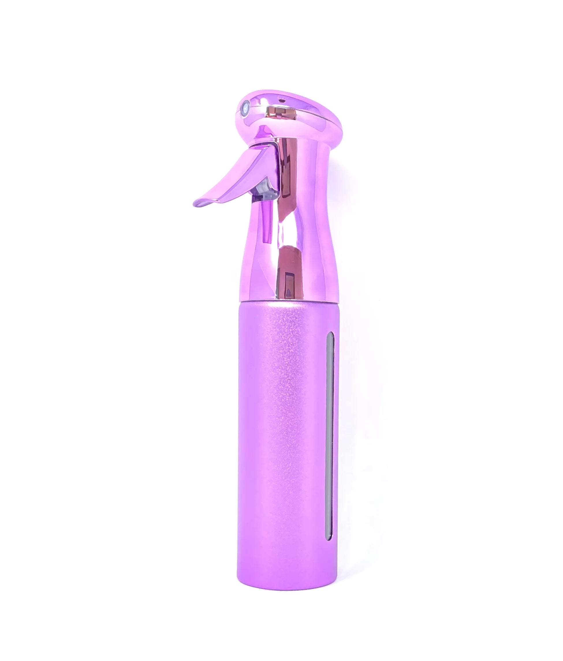 purple chrome continuous spray mist bottle 300ml