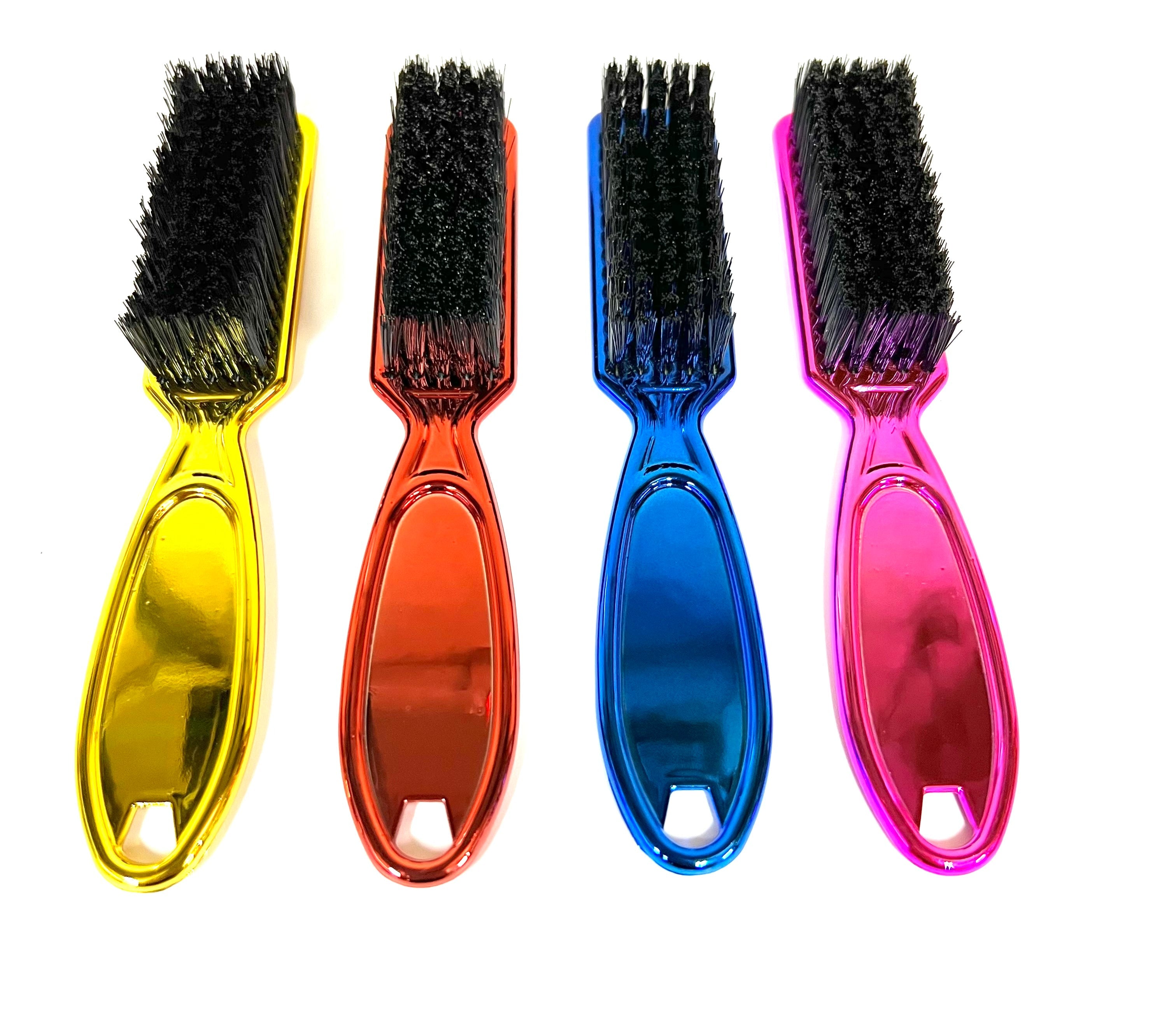 Soft Bristle Clipper Cleaning & fading Brush- multicolor