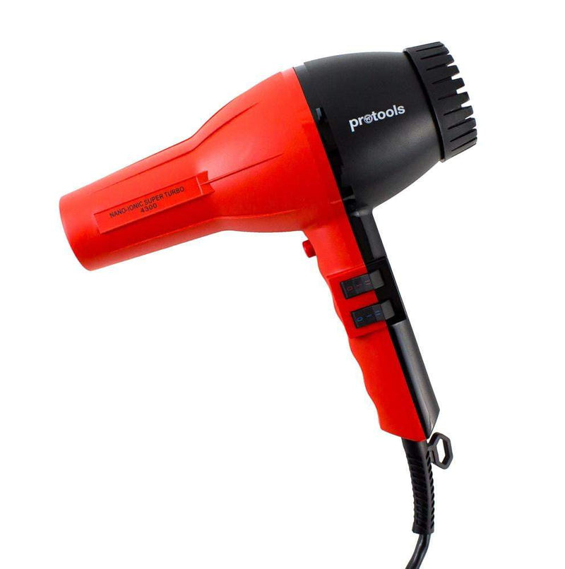 Allure Turbo 4300 tourmaline ceramic ionic black red hair blow dryer blower