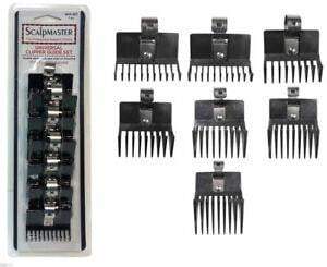 Scalpmaster Universal Clipper Guide Set - 7pcs guards 