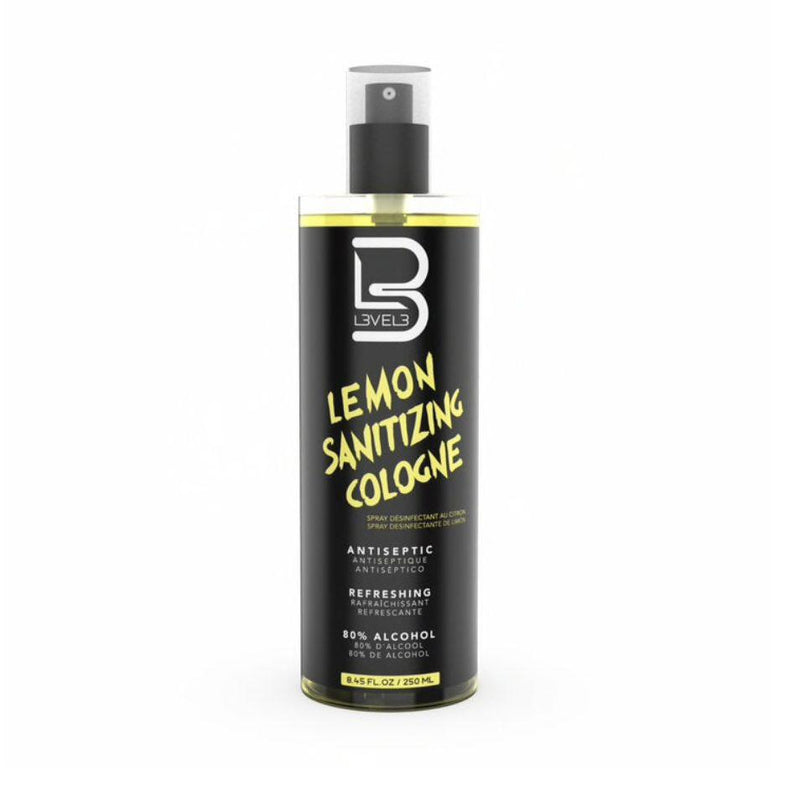 L3VEL3™ Lemon Sanitizing Cologne 250ml