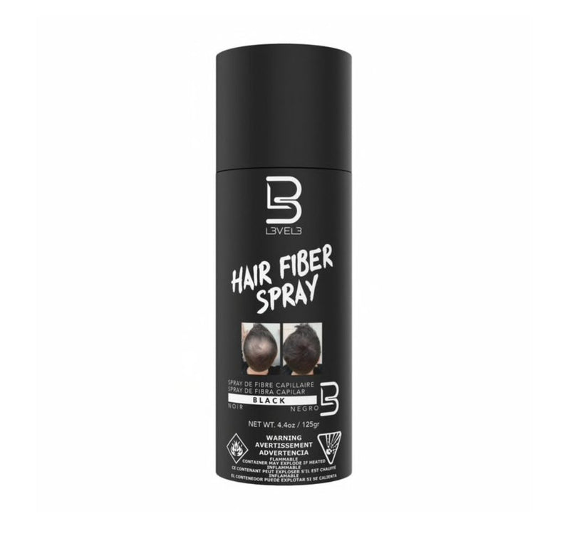 L3VEL3™ Hair Fiber Spray 125g Black