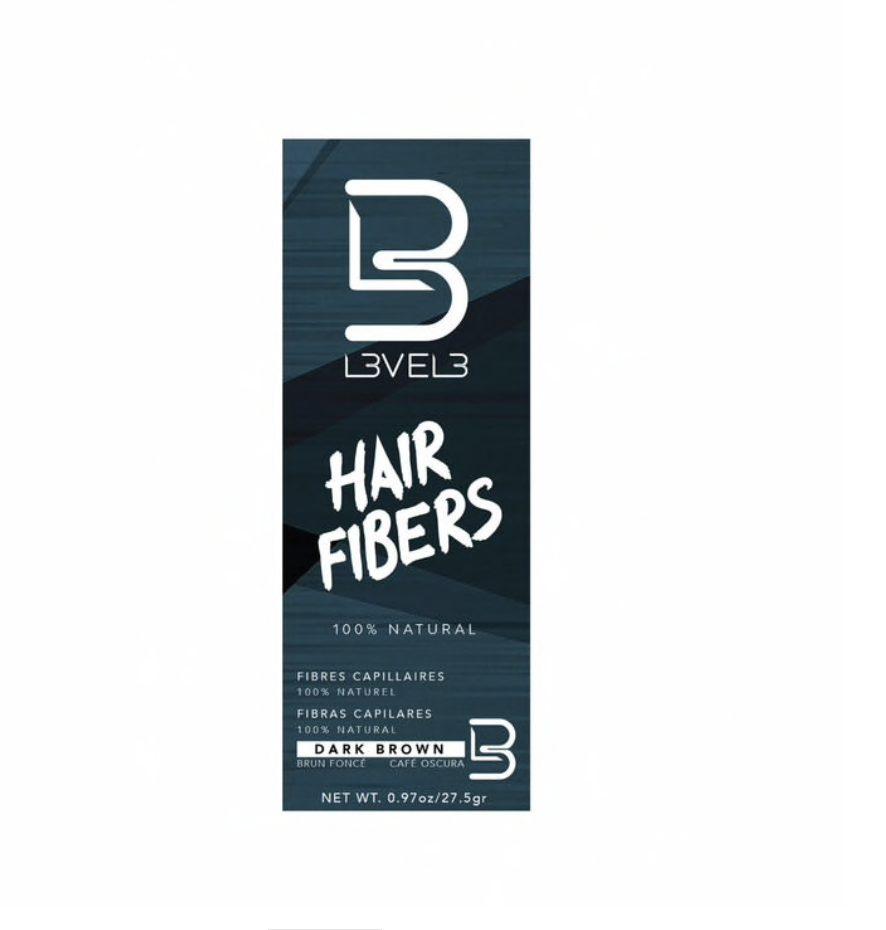 L3VEL3™ Hair Fibers 0.97oz / 27.5gr – Dark Brown