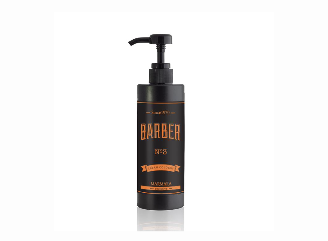 Marmara Barber Cream Cologne After Shave 400ml – No3 orange