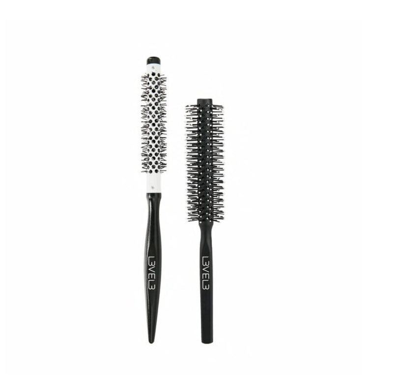 L3VEL3™ Round Brush Set – 2 Pc