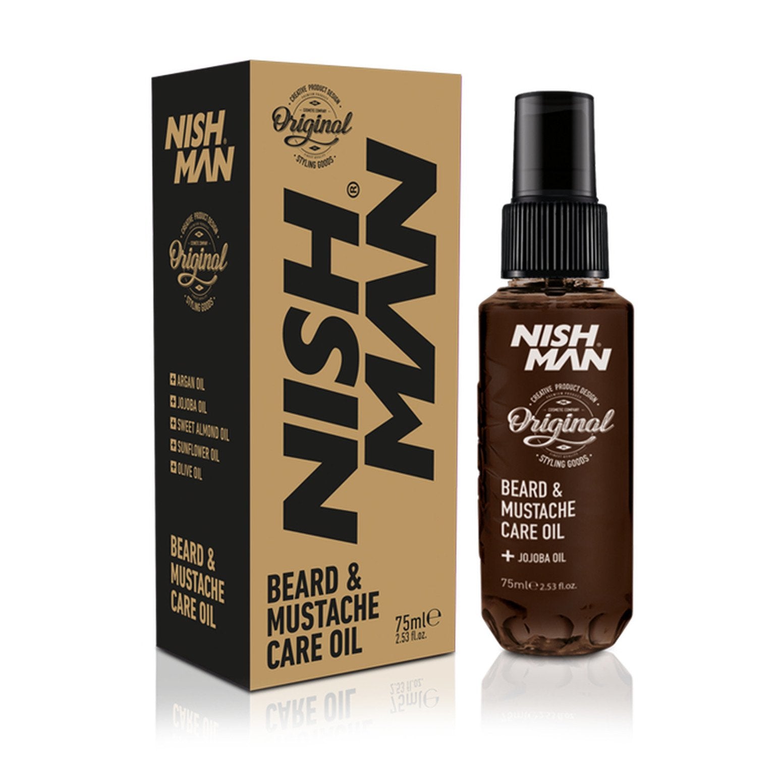 NISHMAN Beard & Mustache Care Oil 75ml