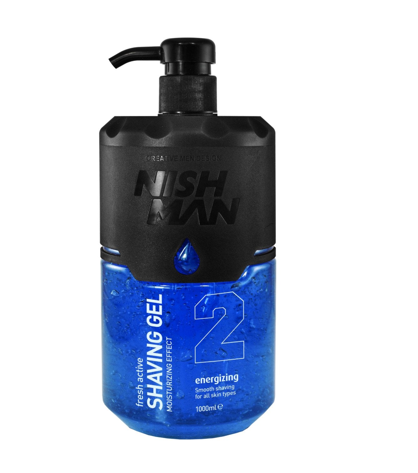 NISHMAN Fresh Active Shaving Gel Energizing #2 1000 ml