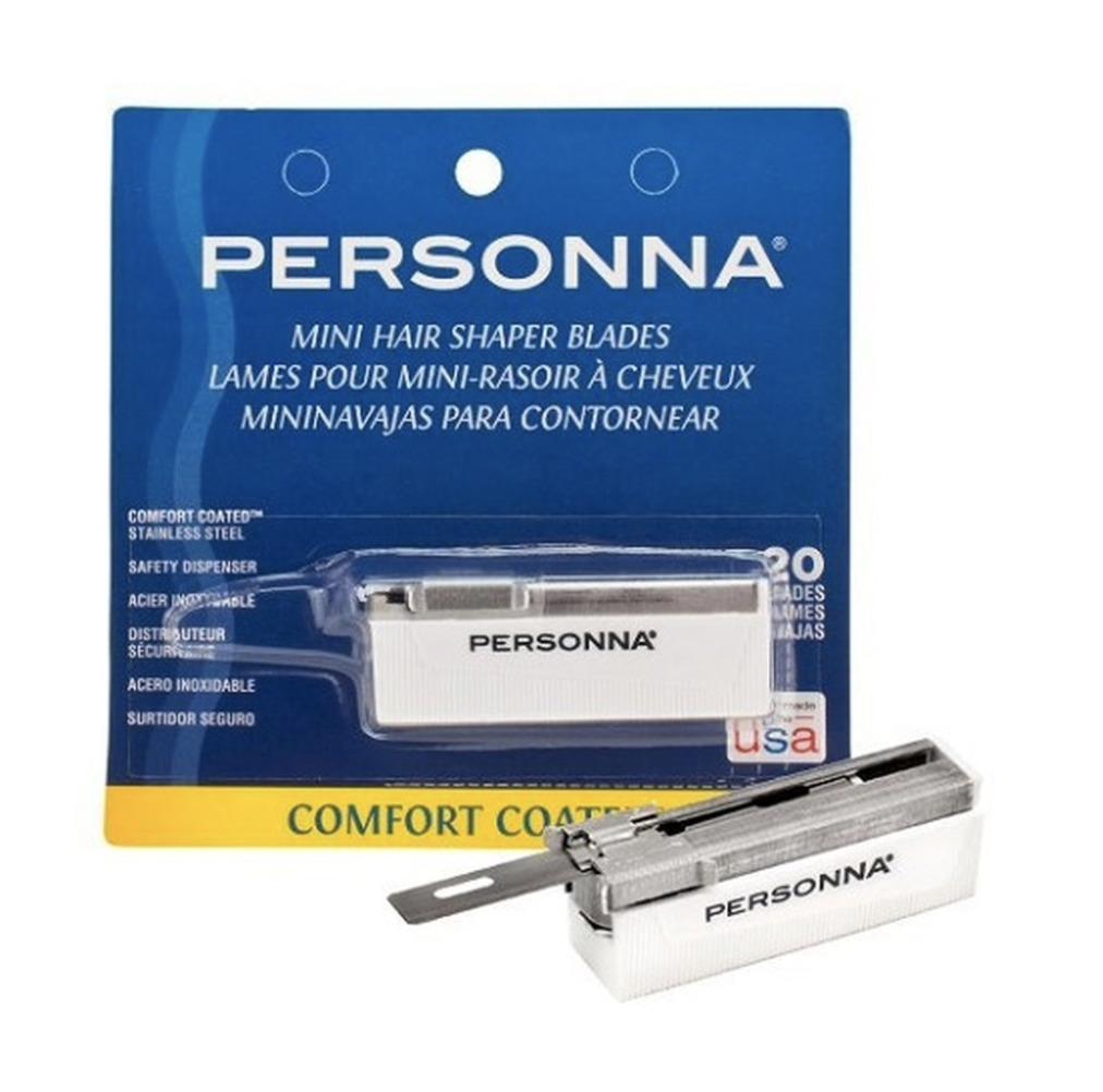 Personna Mini Hair Shaper Blades with Dispenser