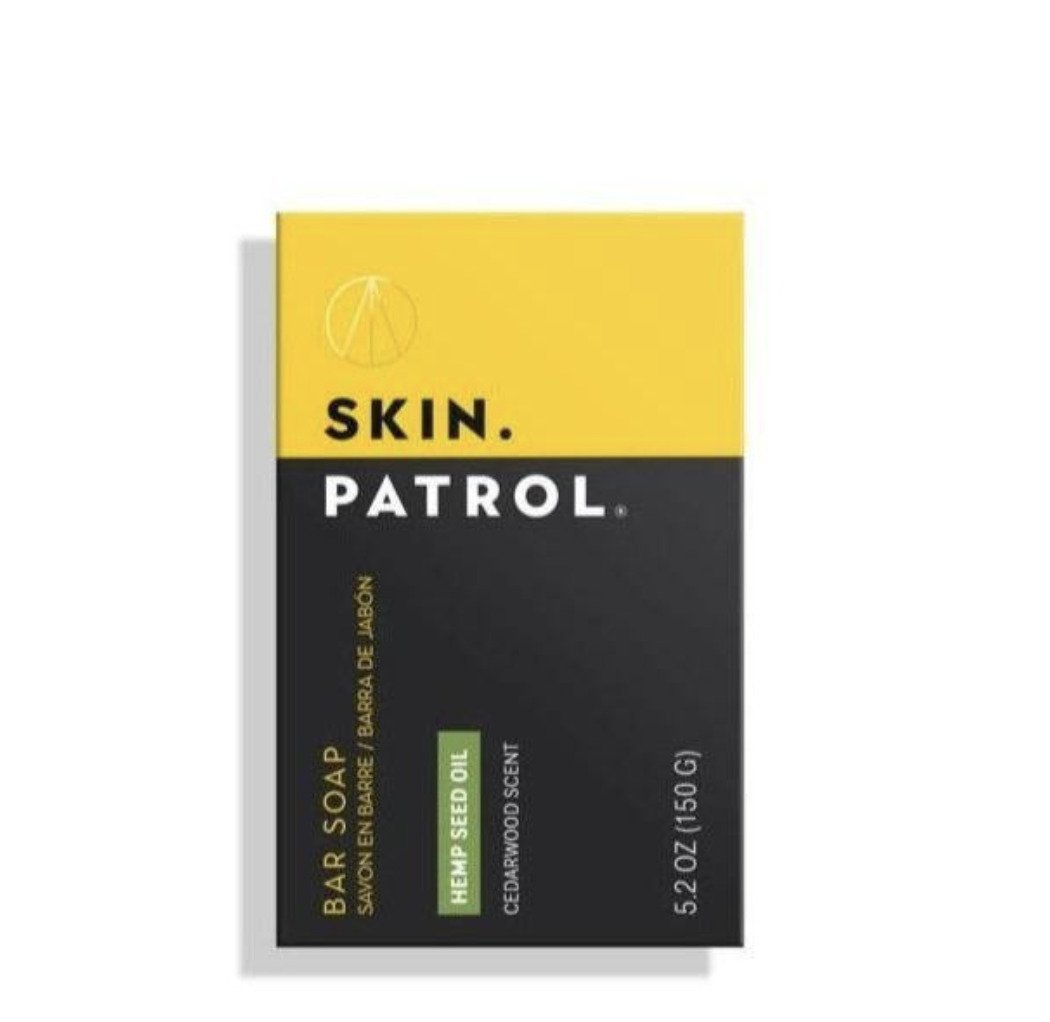 SKIN PATROL BAR SOAP HEMP SEED OIL 5.2 oz