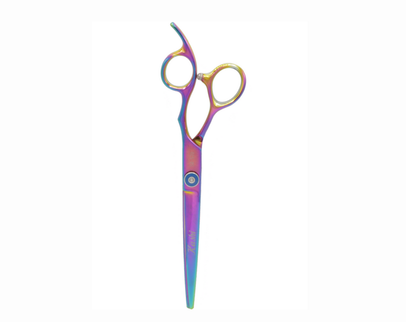 Kashi Rainbow Japanese Cobalt Steel Straight Cutting Shear size 6''