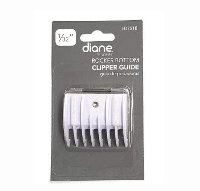 Diane Rocker Bottom Clipper Guide White – 1/32” #D7518