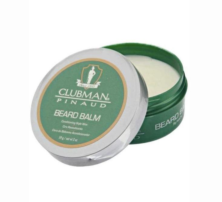 Clubman Pinaud Beard Balm Conditioning Style Wax 2 oz