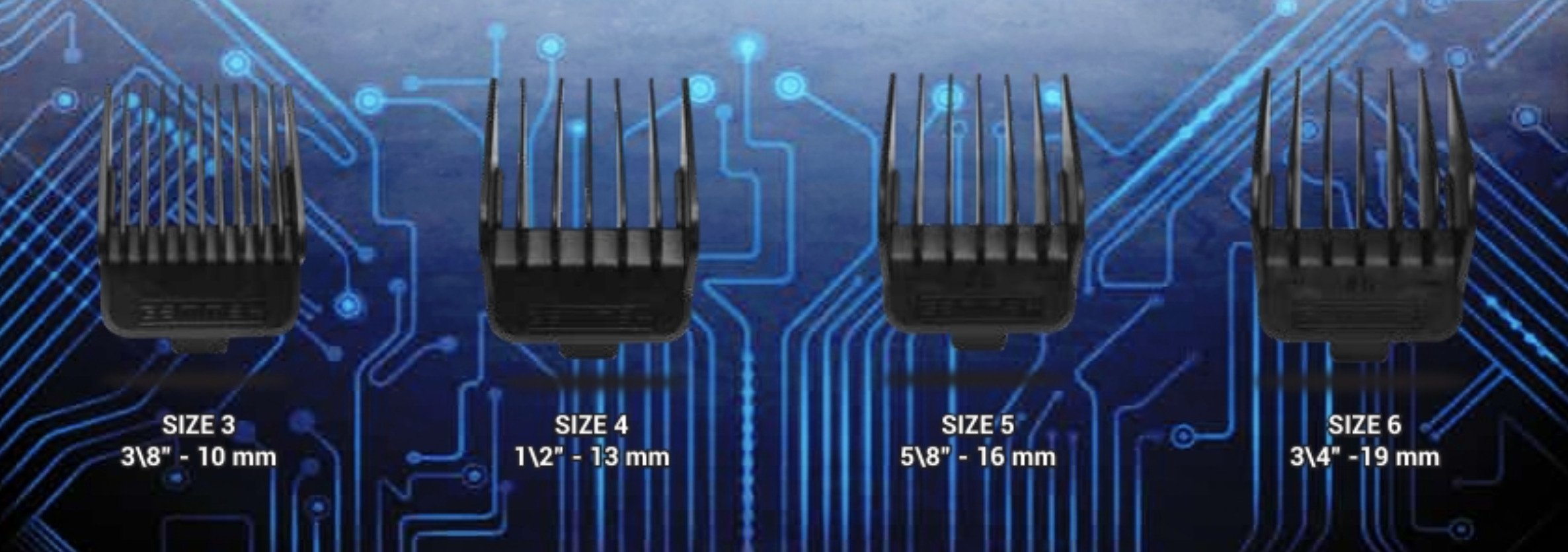 GAMMA + ITALIA  DOUBLE MAGNETIC GUARDS BLACK – DUB MAGNETIC